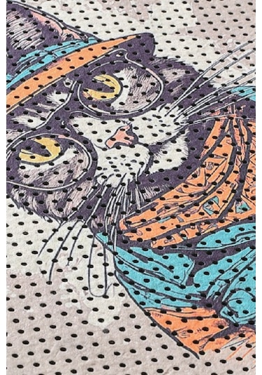 Kar Mat Kedi Kumu Paspası Delikli Kedi Tuvaleti Paspası