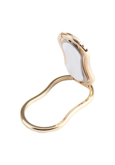 Soulader İphone Uyumlu 16 Serisi İçin Metal Yüzük Tutucu Ve Katlanabilir Telefon Standı - Pembe Renkli Pratik Cep Telefonu Aksesuarı Pembe