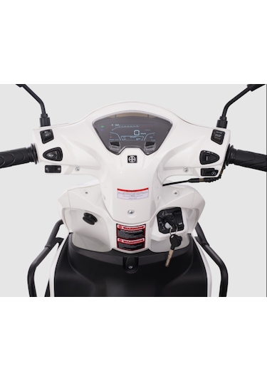 Arora Boss 50 CC Benzinli Scooter Motosiklet Beyaz
