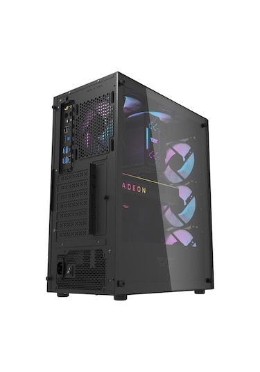 Aıgo Dk352 At-650w 80+ Bronze Usb3.0 4 12cm Fan Temperli Cam Siyah E-atx Kasa