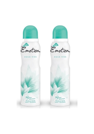 Emotion Aqua Kiss Kadın Sprey Deodorant 150 ML x 2