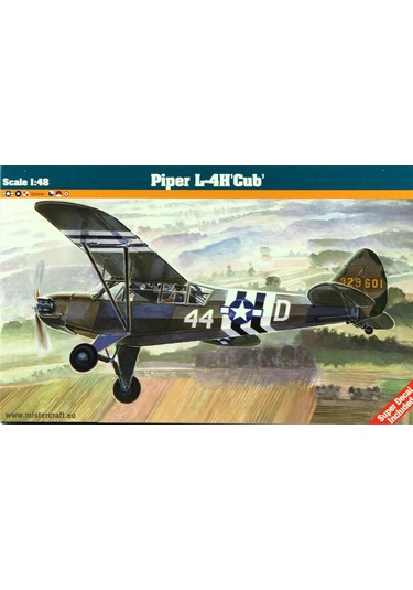 Mistercraft E041 1/48 Piper Cup L-4h Eğitim Uçağı Plastik Model Kiti