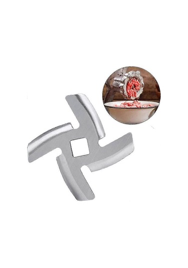 4 Adet Kıyma Makinesi Bıçağı Paslanmaz Çelik Kıyma Makinesi Kesme Paslanmaz Çelik Kırıcı Yedek Parça Öğütücüler Kıyma Makineleri İçin Siyah