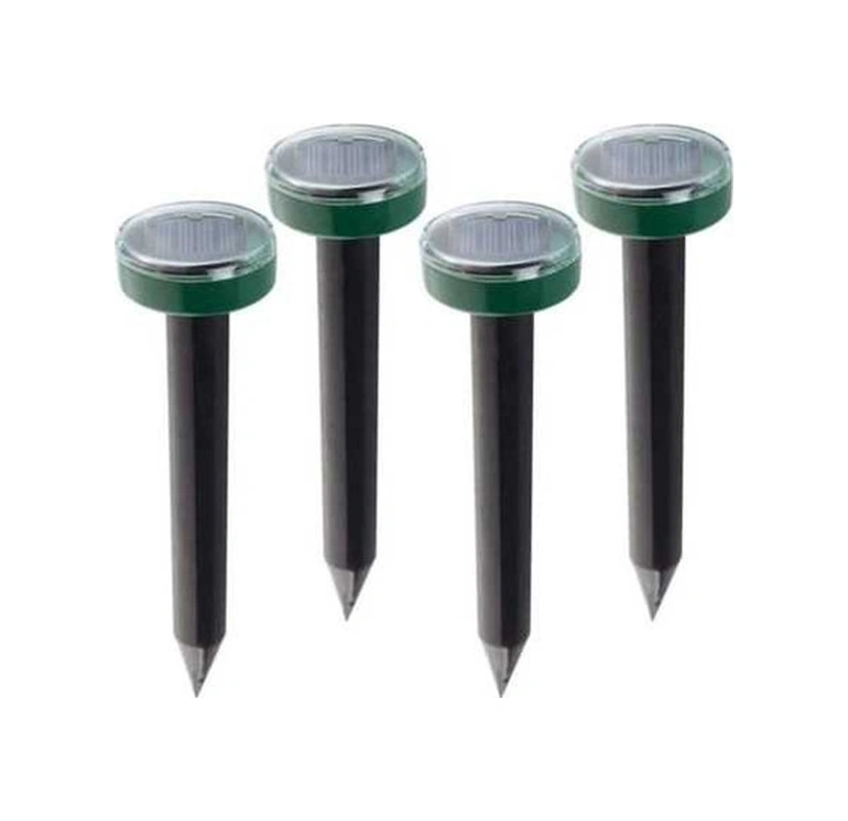 Tongxida Solar Fare Köstebek Kovucu 4 Adet, Beyaz Renk, Standart Boyut, Ev Ve Mekan İçin Uygun