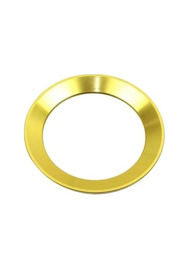 Novahub Altın 1 Araba Direksiyon Amblem Halkası 3d Metal Çıkartmalar - Styling Aksesuarı Altın