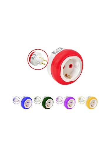 Fetih Gece Lambası Prizli Led Anahtarlı 99-04 Mor