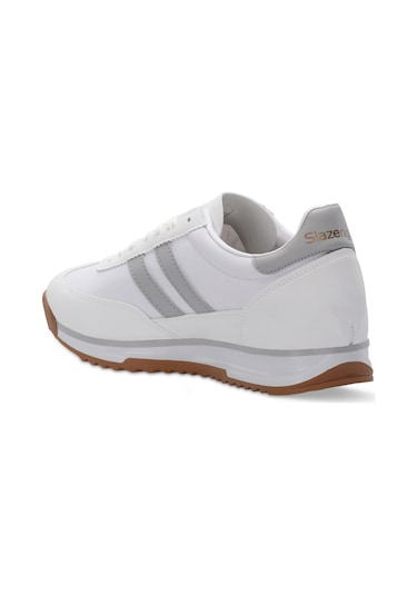 Slazenger OLEKS Kadın  Beyaz / Gri Günlük Spor Ayakkabısı