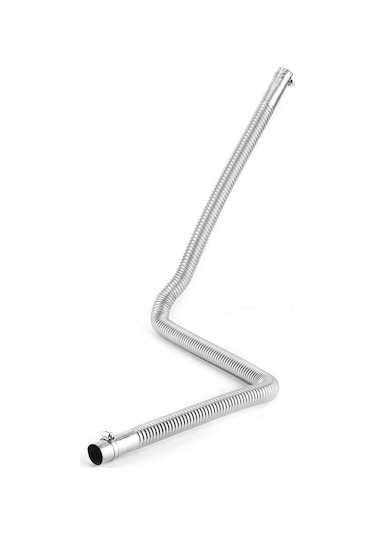 Reedark Stainless Steel Park Heater Exhaust Pipe - 2.5cm Inner Diameter, 120cm Length, Durable & Corrosion Resistant For Diesel Air Heaters