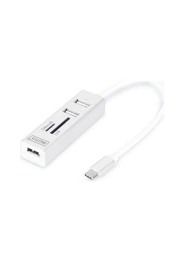 Digitus DA-70243 Type-C - 3xUSB2.0/Kart Okuyucu