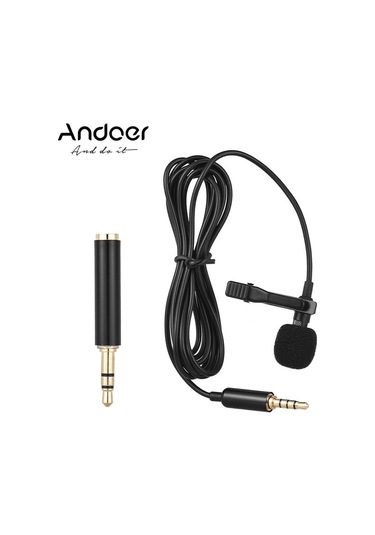 Jms Ey-510a Akıllı Telefon Dslr Kamera Bilgisayar İçin Mini Taşınabilir Klipsli Kondenser Yaka Mikrofonu