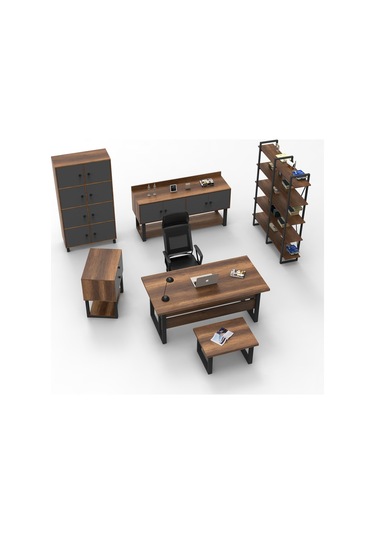 Robinhome Robin Home Vivaldi Abcdef Ofis Büro Masa Takımı Barok