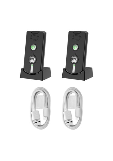 2 Adet Interkomlar Kablosuz Ev Sesli Çift Yönlü Arayan Siyah