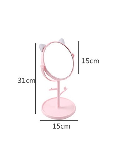 Didadodo Döner Hd Makyaj Aynası - Taşınabilir, Hafif Ve Şık Pembe Masa Aynası Döner Kullanımlı Diğer