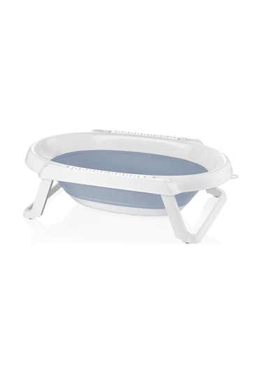 Babyjem 599 Katlanabilen Bebek Banyo Küveti Mavi