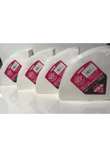 Hario HV60 02 Dripper Filtre Kağıdı 4 x 100 Adet