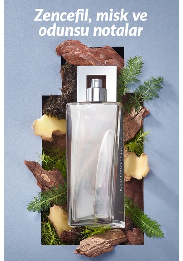 Attraction Erkek Parfüm Ve Saç Vücut Şampuanı Paketi Fresh