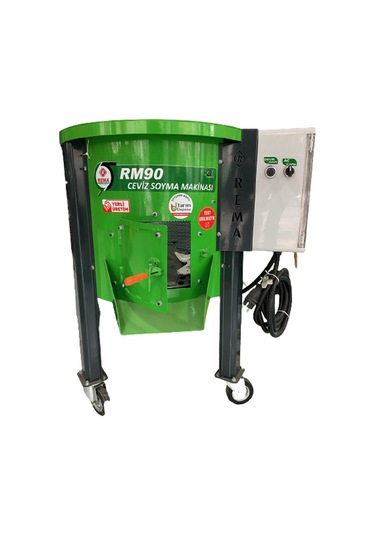 Rema Rm90 Devir Ayarlı Ceviz Soyma Makinesi 50Kg/90L 220V