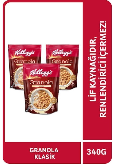 Kellogg's Klasik Granola 3 x 340 G