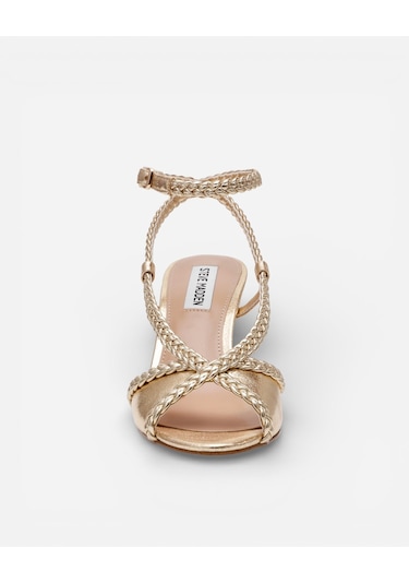 Steve Madden Reynolds Gold Kadın Sarı Topuklu Sandalet Reynolds Gold