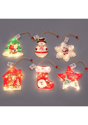 Led Noel Kar Tanesi Pencere Dekorasyonu Gece Lambası Düğün, Zqkla Çok Renkli