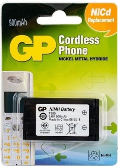 Gp T380 3.6v-850 Mah Telsiz Telefon Pil