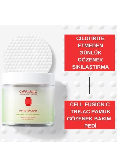 Cell Fusion C Pore Tox Pad Gözenek Bakım Pedi 60'lı