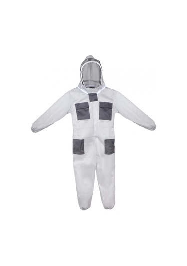 Suntek Profesyonel Arı Kıyafeti Gri Giyim Xxl-176-ila-185-cm