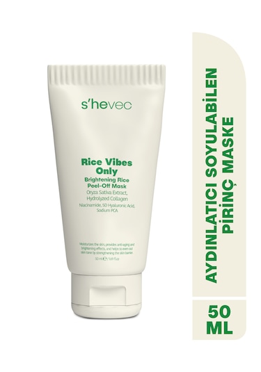 S'hevec Rice Vibes Only Aydınlatıcı Pirinç Maskesi 30 ML