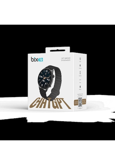 Bix SW02AI 1.43" Amoled Ekran Chatgpt Destekli Akıllı Saat (Distribütör Garantili)