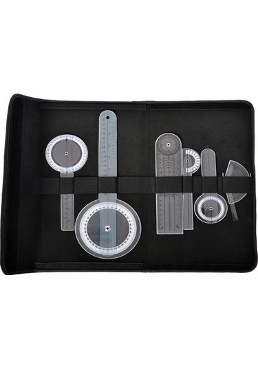 Saehan 6 Parça Plastik Gonyometre Seti