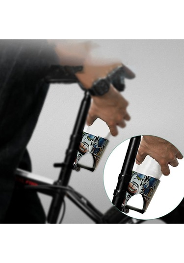 Enlee Bisiklet Su Şişesi Kafesi Tutucu Darbeye Dayanıklı Dağ Bisikleti Bisiklet İçin Şişe Bardak Tutucu Mtb Elektrikli Scooter - Güzellik Tarzı