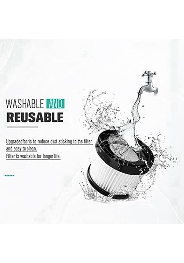 Dcv501hb Kablosuz El Süpürgesi İçin 4'lü Paket Dcv5011h Hepa Filtre, 8 Köpük Kovan Filtresi Ve 1 Br