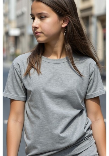 Grimelanj Çocuk T-shirt Kız Erkek Unisex %100 Pamuk Grimelanj