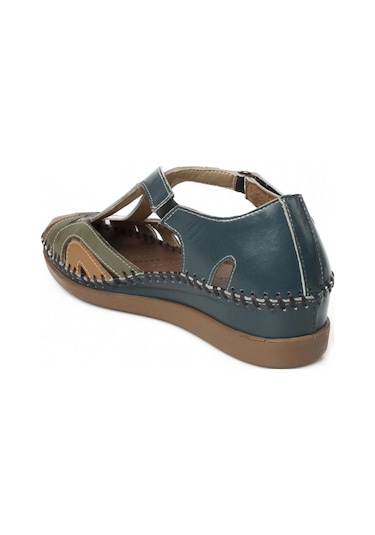 Forelli 22521z Sally Comfort Lacivert Kadın Sandalet Lacivert