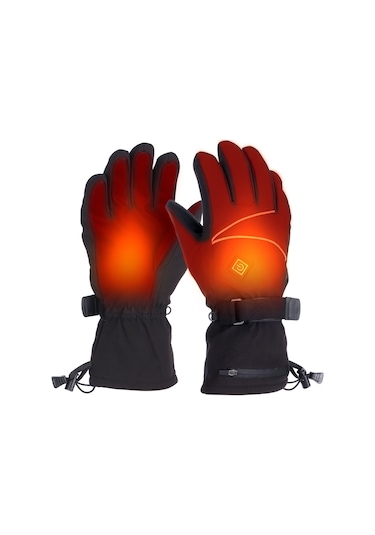 Wezone Isıtmalı Eldivenler: Erkek Ve Kadınlar İçin Su Geçirmez, Dokunmatik Kullanımlı, Kamp, Bisiklet, Kayak İçin Üç Seviyeli Isıtma Özelliği Çok Renkli