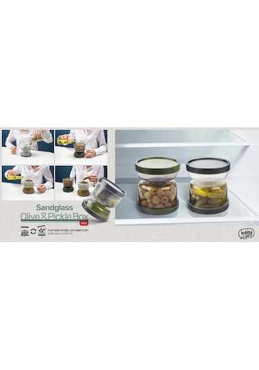 Kum Saati Zeyitn & Turşu Kabı