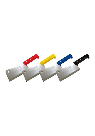 Poyraz Bursa Kurban Kasap Düz Satır No 4. 23 Cm Plastik Sap