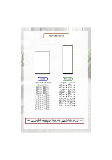Dijital Baskılı Dekoratif Kaymaz Taban Yıkanabilir Halı Best Kıtchen Desenli Utfak Halısı Yolluk Salon Halısı