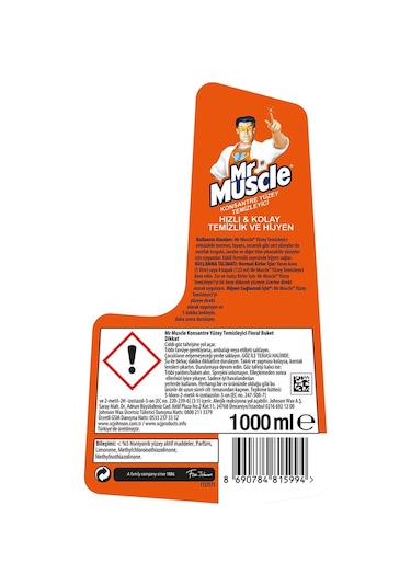 Mr. Muscle Yüzey Temizleyici Floral Buket 1 L