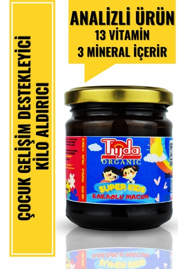 Tijda İştah Açıcı Kilo Aldırıcı Çocuk Kakaolu Macun 200 G