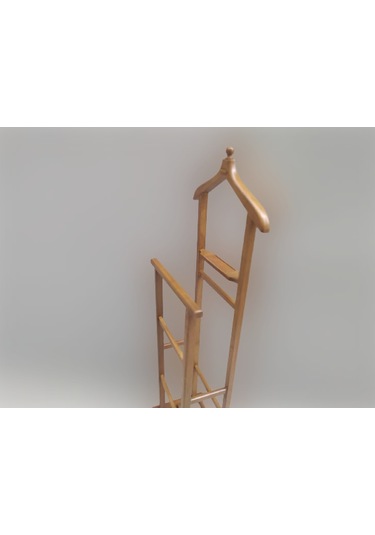 Dilsiz Uşak Çift Tepe Havlulu Model Parlak Ceviz Askılık Kayın To Ceviz