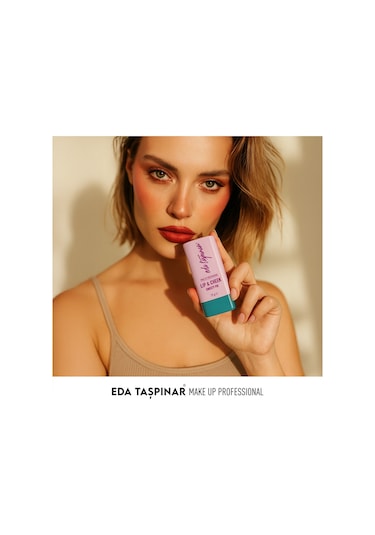 Eda Taşpınar Lip & Cheek Cream Blush Stick Sweety Pie