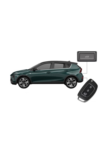 Hyundai Bayon Elektrikli Bagaj Sistemi 2021+