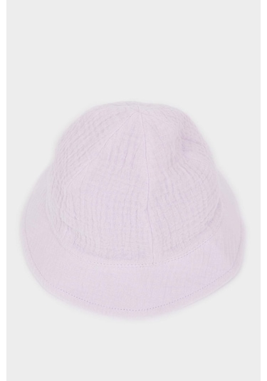 Defacto Müslin Bucket Şapka Kız Bebek B7988a526smpr46 Mor-pr46