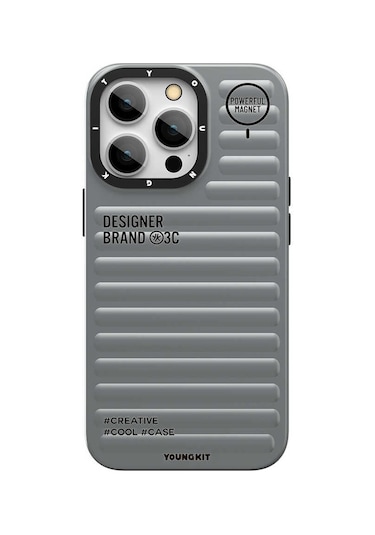 Youngkit iPhone Uyumlu 13 Pro Kılıf YoungKit Plain Coloured Serisi Kapak ZORE-267408