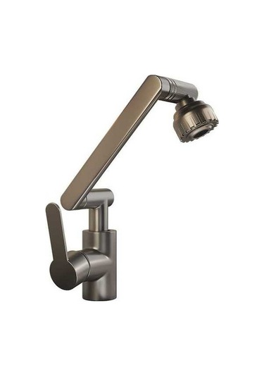 Bosphorusboutique02 Pirinç Üniversal Döner Musluk Ekran, Mutfak Ve Banyo Lavabo İçin Optimum Seçim Diğer