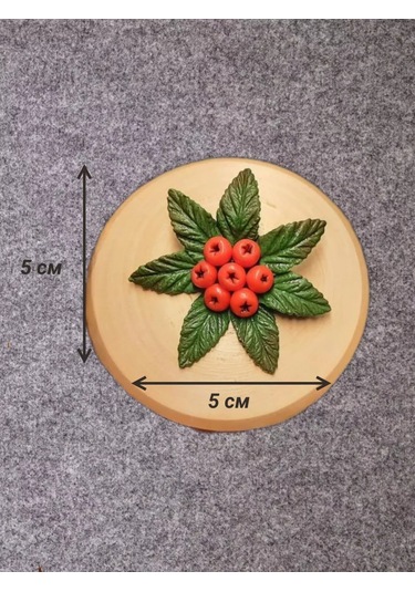 Clayfairy Sonbahar Aronya Broşu 264813252 Yeşil