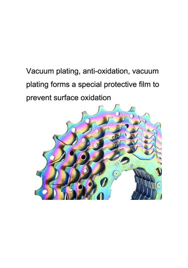 Ebitda Stil: 8 Hız 11-32t Mavi, Vg Sports Hafif Aşınmaya Dayanıklı Renkli Bisiklet Volanı Mavi