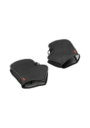 Primepickings Meso Rock Mg1105 Elektrikli Bisiklet Güneş Koruyucu Eldiven, Açık Yaz Gidon Başlığı, Siyah Diğer