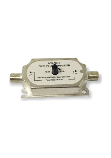 electroon ELC-1530 Ayarlı Uydu Sinyal Yükseltici 30dB Line Amplifier